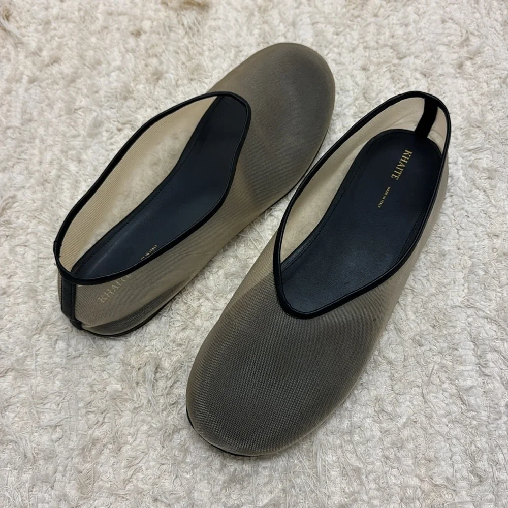 Khaite Mesh Ballet Flats size 39.5 - Picture 5 of 5